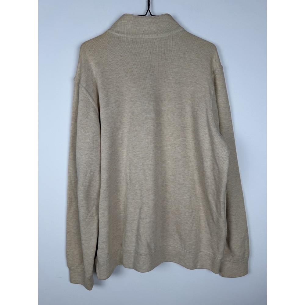 Knights Apparel Cotton Blend Tan 1/4 Zip Alabama Crimson Tide Sweater XL 46/48‎ - Picture 6 of 6